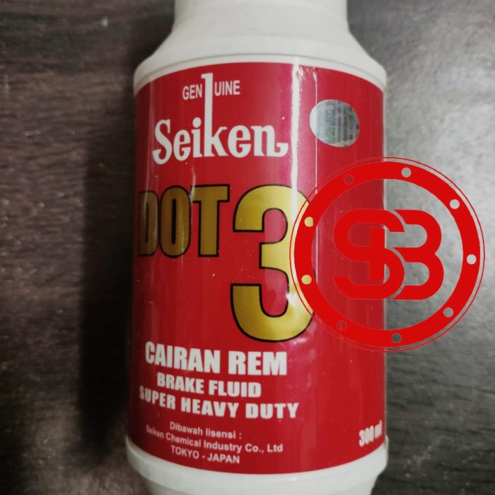 MINYAK REM SEIKEN 300ml DOT 3 BRAKE FLUID SEIKEN