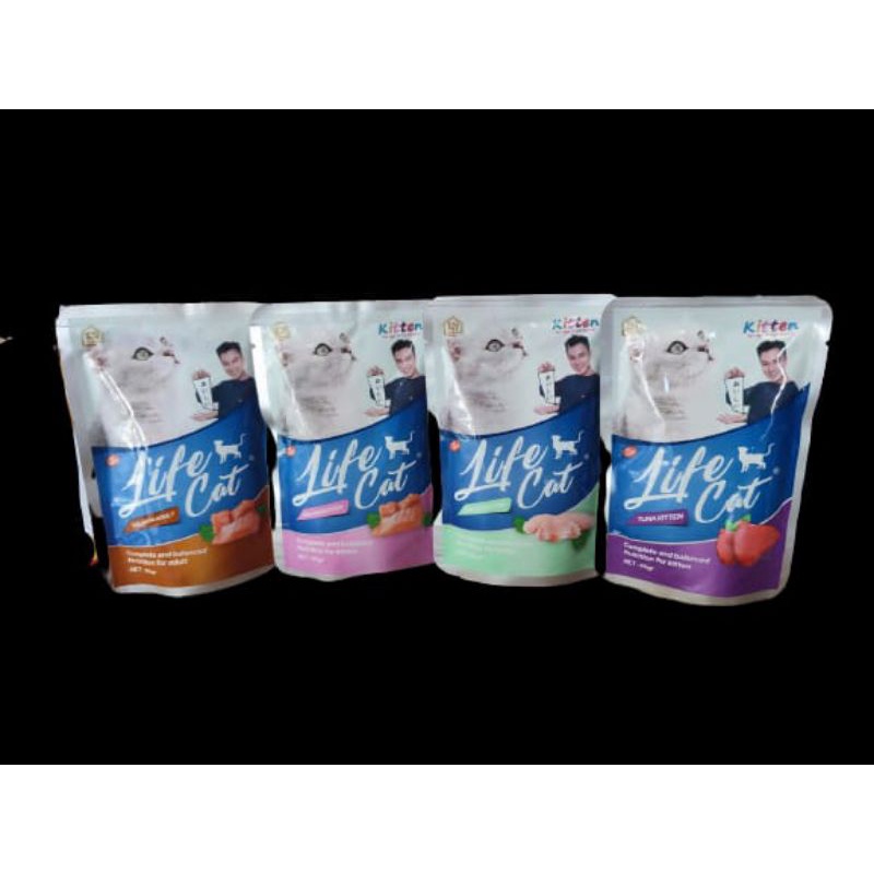 LIFE CAT MAKANAN KUCING BASAH SACHET
