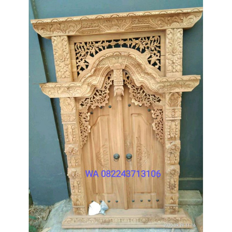 jendela kusen gebyok ukir jepara