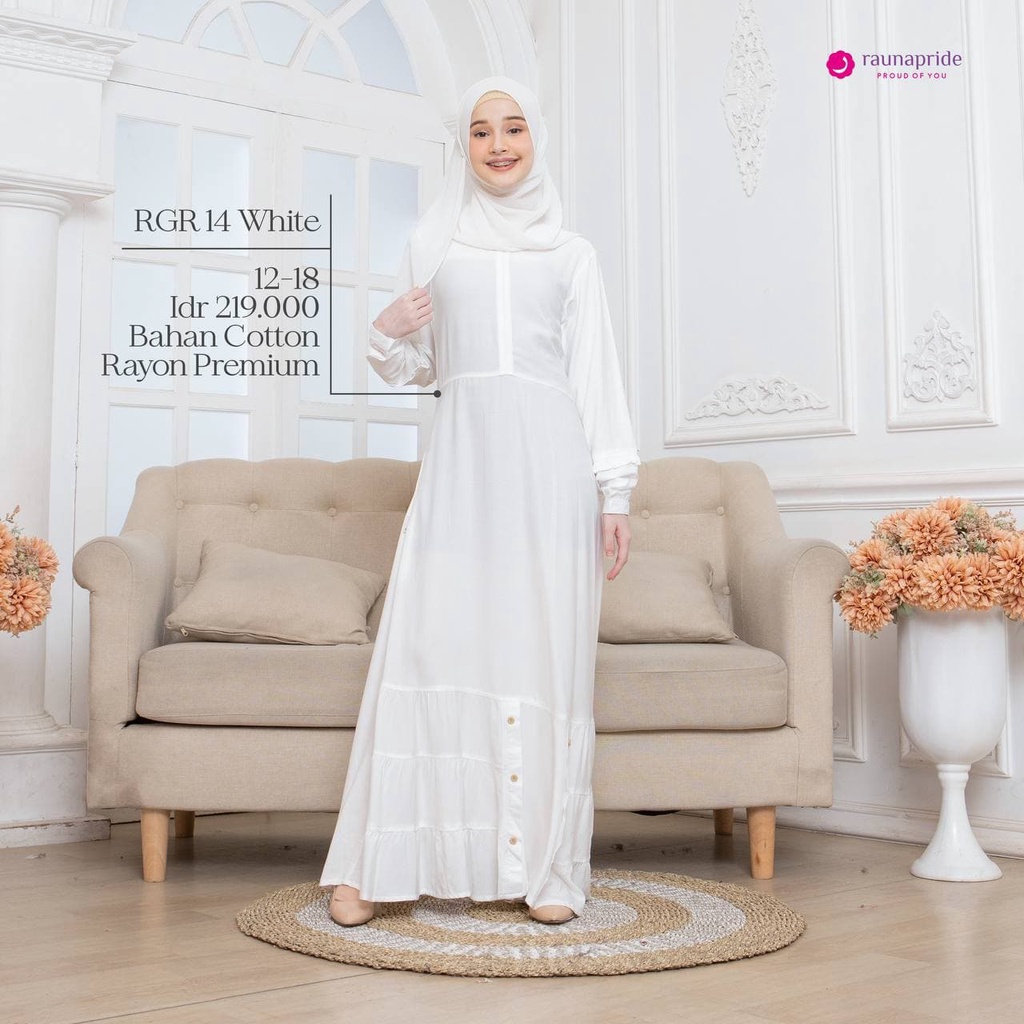 Rauna Gamis Remaja /  GR-14 / Fashion Muslim