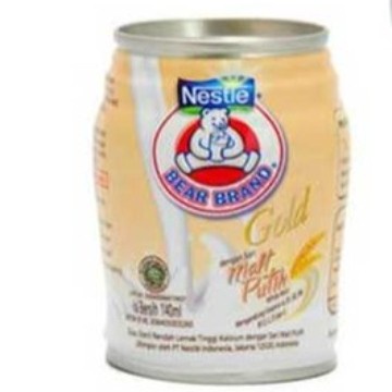 

BEAR BRAND Susu Kaleng Gold White Malt Susu Steril 140 ml - MALT PUTIH