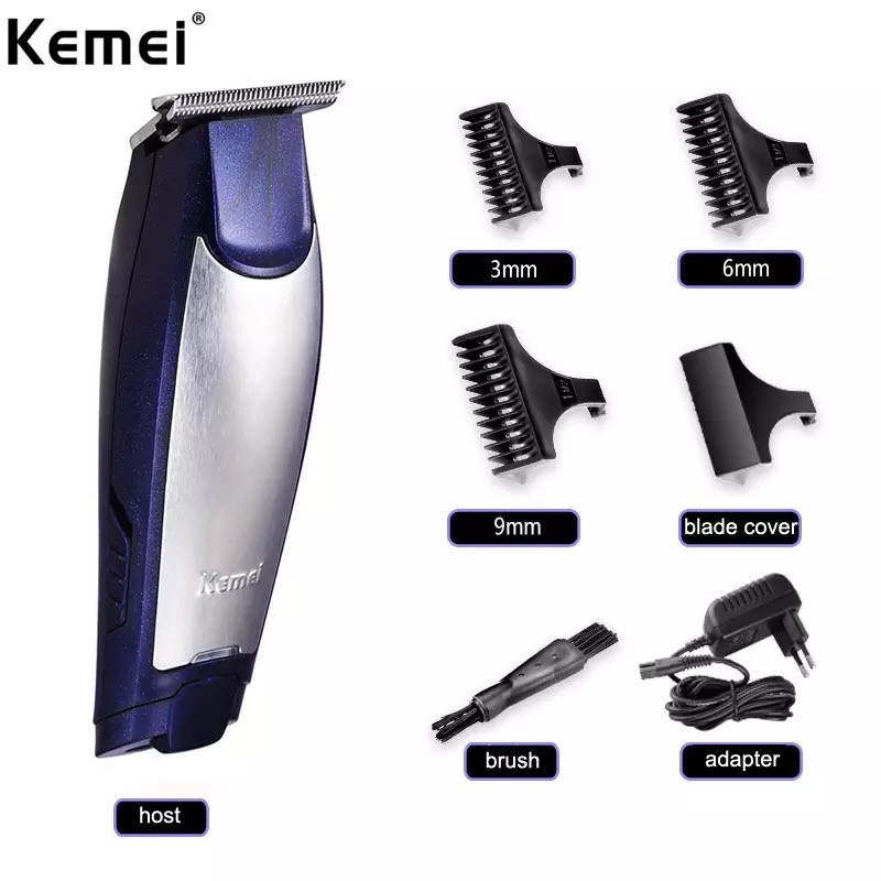 Original Kemei KM-5021 Alat Cukur Rambut Cordless Hair Clipper 3 in 1