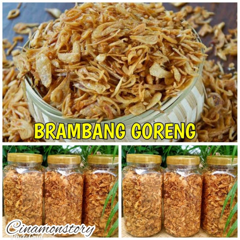 

Brambang goreng brebes/bawang goreng 190gr