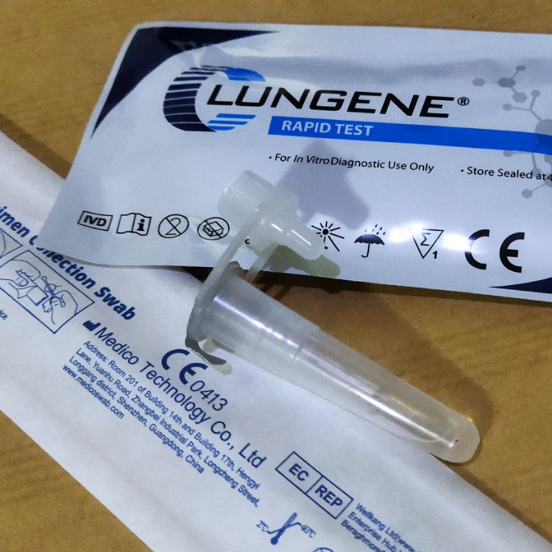 Jual Alat Rapid Test Covid-19 CLungene Biru | Shopee Indonesia