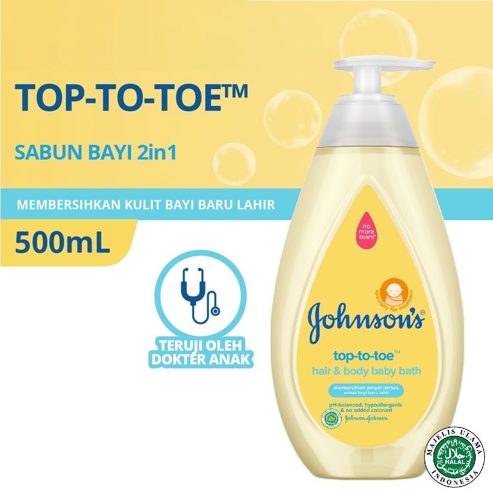 Johnsons Baby Bath Milk + Rice / Top Toe Toe / Cotton Touch 500ml + Bubble Wrap / Toko Makmur Online