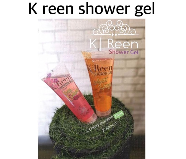 sale !!! bpom - k - reen shower gel - sabun mandi k reen original bpom