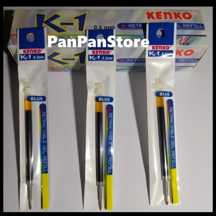 

Daisydooo | Refill Tinta Gel Kenko K-1 Biru Dan Hitam Isi 24 Pcs