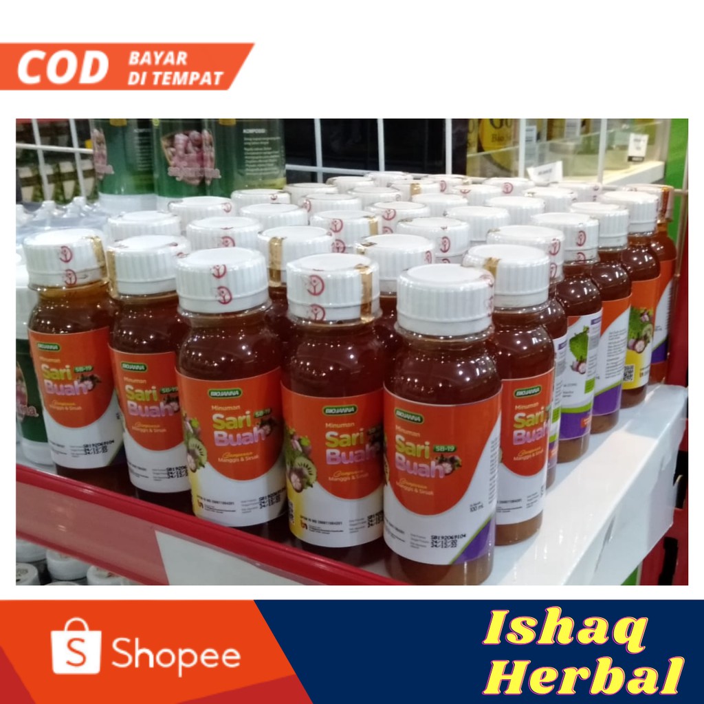 ORIGINAL Sari Buah SB19 Probiotik / Biojanna Sari buah / Sari buah manggis sirsak