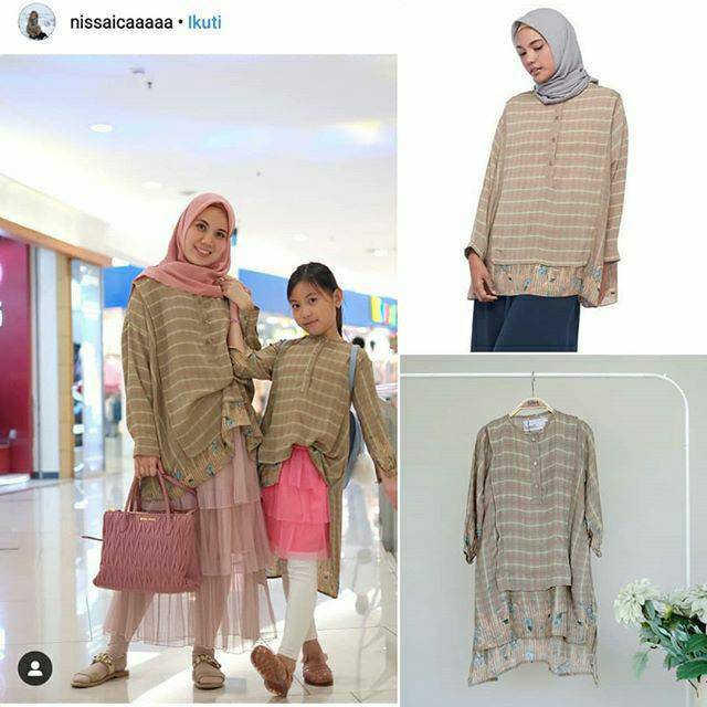 SALE Set Ibu dan Anak New Giyanti Top dan Puspa Dress Ria Miranda