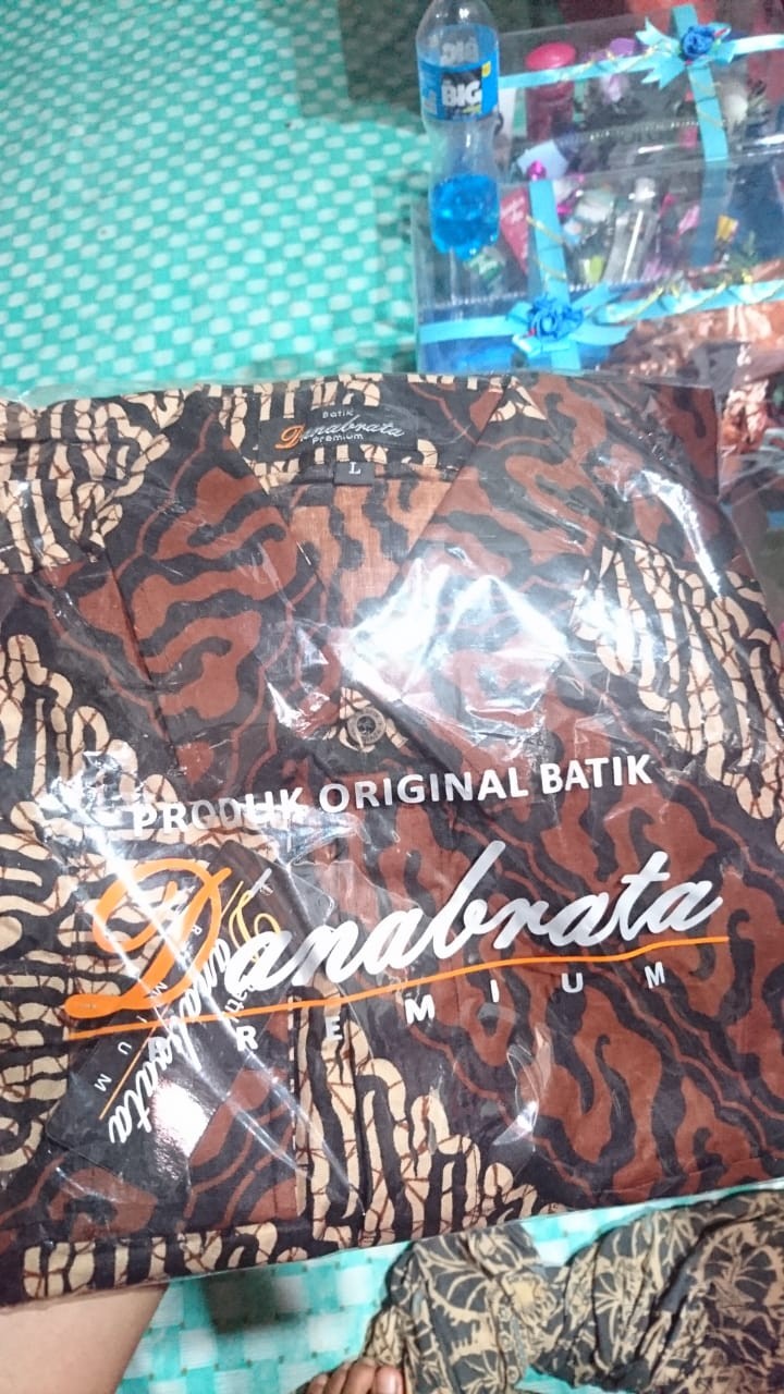 Batik Lengan Panjang Batik Danabrata Kemeja Batik Motif Seno Parang Size M L Xl Xxl Model Regular