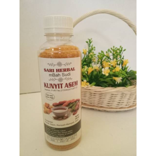 

Minuman Kesehatan "Sari Herbal" mBah Sudi Kunir Asem 200gr