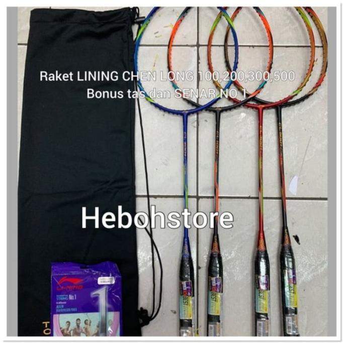 GRATIS ONGKIR - RAKET BADMINTON LINING CL TERBARU CHEN LONG 100 2002 DSF5415E