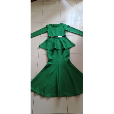 longdress scuba Pl/baju penyanyi