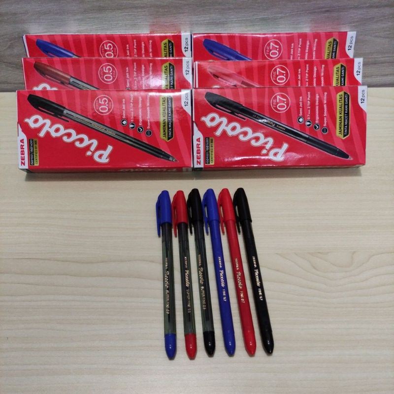 

Ballpoint piccolo zebra