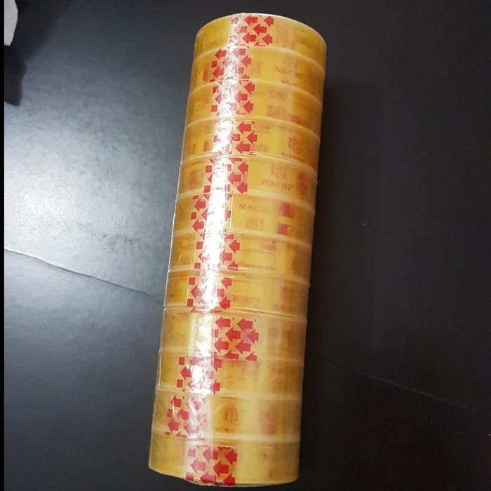 

Jual Isolasi Mini Nachi Ukuran 12 Mm X 25 Yard (/Slop Isi 12Rolls) Bergaransi