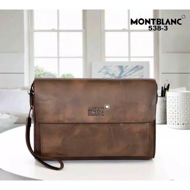 Handbag/Clutch Montblanc Pria &amp; Wanita Mewah + Pulpen