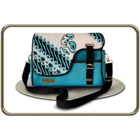 Makara Etnik GBO Gadget Bag Organizer Nizana Tas Selempang Wanita