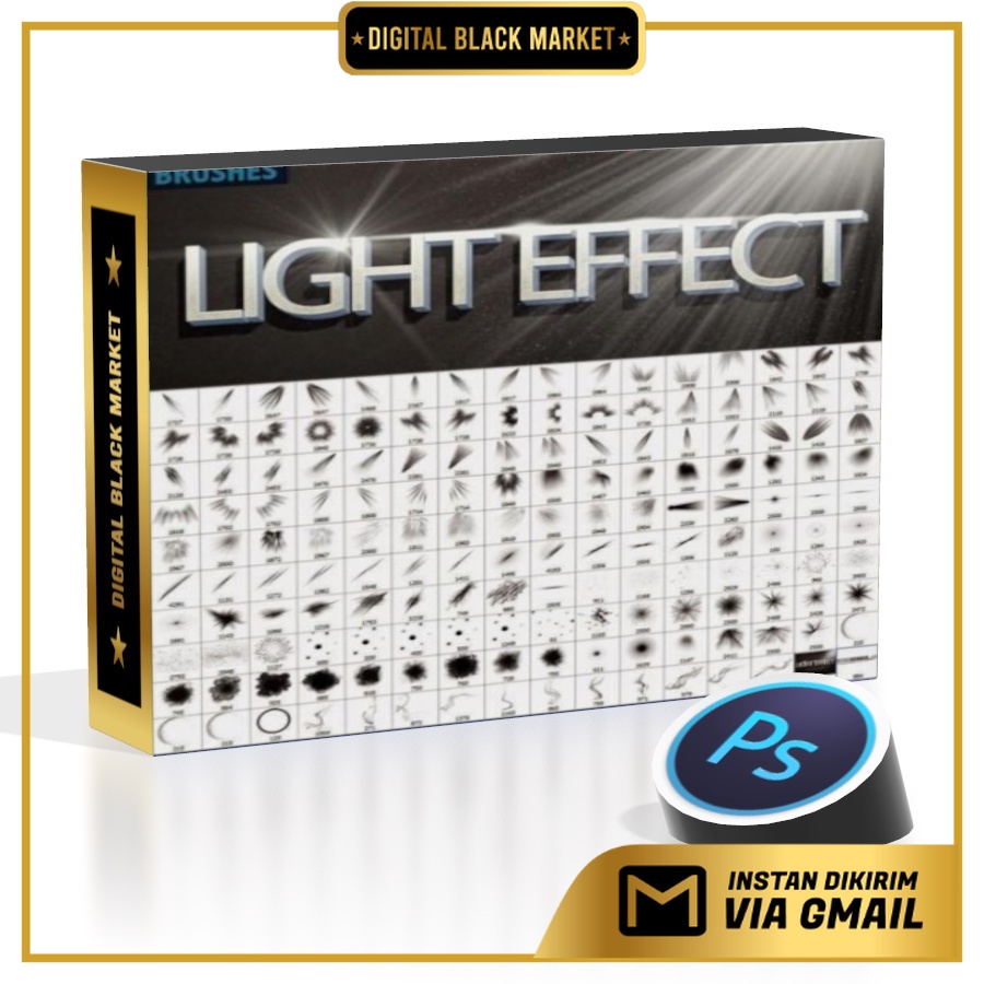 Lens Flare, Light Effects And Bokeh - 284 Different Photoshop Brushes