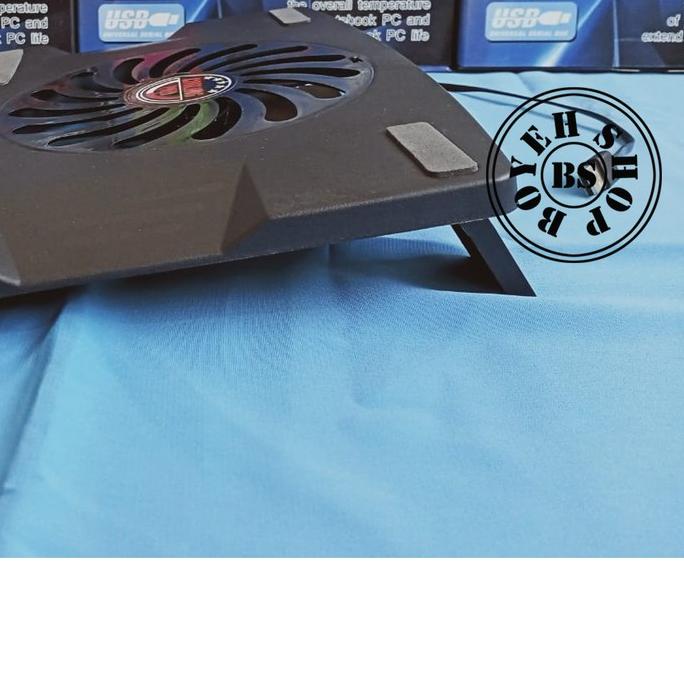 Cooling pad laptop gaming untuk laptop 14 - 15 inch fan besar 16 CM