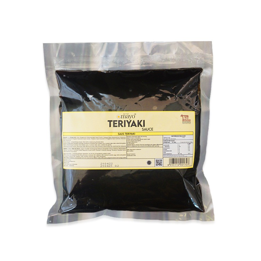 

Teriyaki Sauce / Saus Teriyaki / Bumbu Teriyaki 500gr