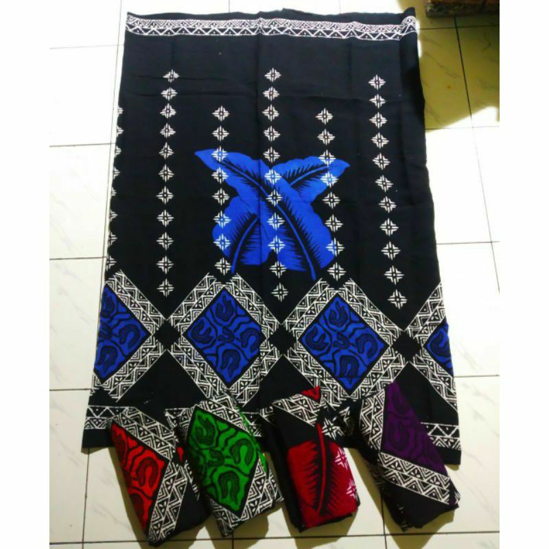 SARUNG BATIK GLOYOR PRIA WANITA LAKI-LAKI PEREMPUAN REMAJA MERAH ORANGE BIRU HIJAU UNGU PEKALONGAN