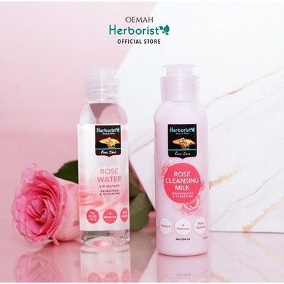 ✿ELYSABETHME✿ ⓗⓔⓡⓑⓞⓡⓘⓢⓣ Herborist Rose Cleansing Milk susu pembersih cleanser angkat makeup dan bedak