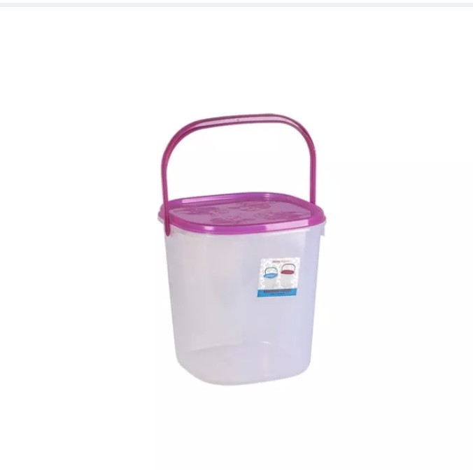 Toples Gagang Toples Kerupuk Sealware Tempat Wadah Es Kerupuk Plastik Besar Bening Warna