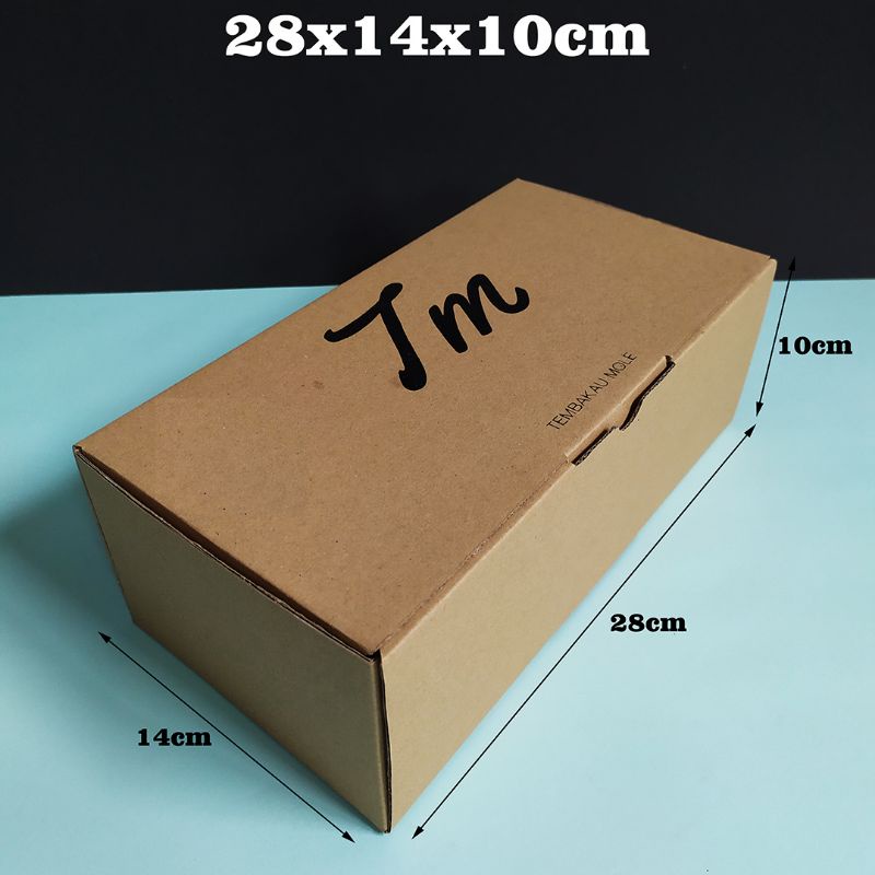 

CUSTOM SABLON LUSINAN BOX KARDUS 28x14x10CM (BOX + SABLON)