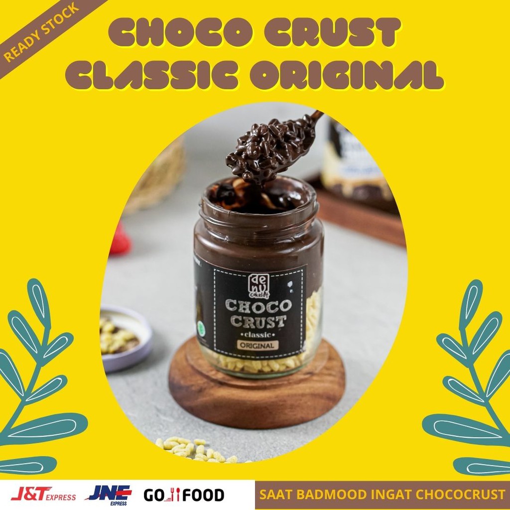 

CHOCO CRUST CLASSIC ORIGINAL - JAR KACA