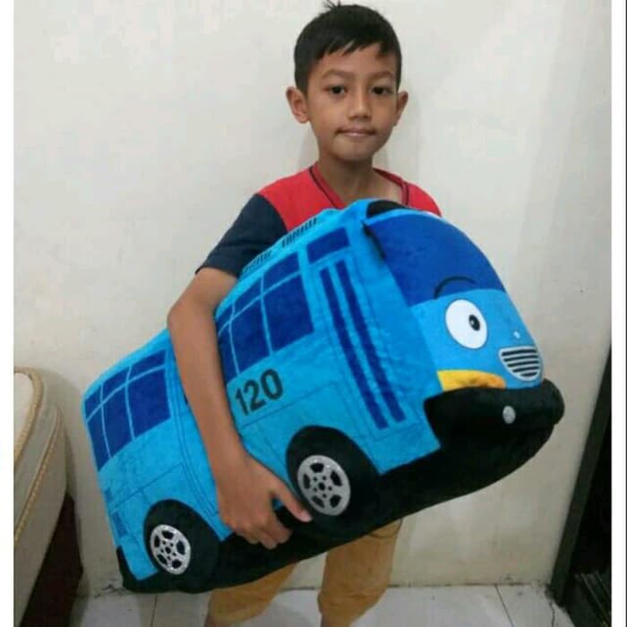 Boneka HEY TAYO The Little Bus BESAR bisa jadi BANTAL GULING TAYO Murah