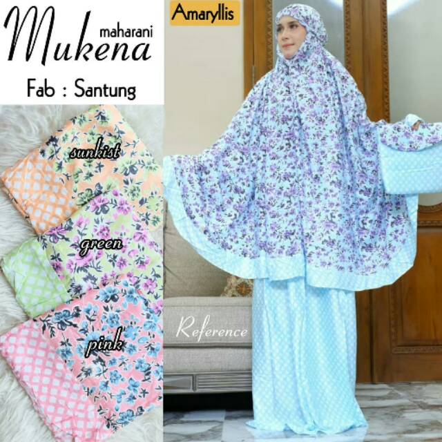 Mukena Maharani By Amarillis | Suplier Hijab Solo| Grosir