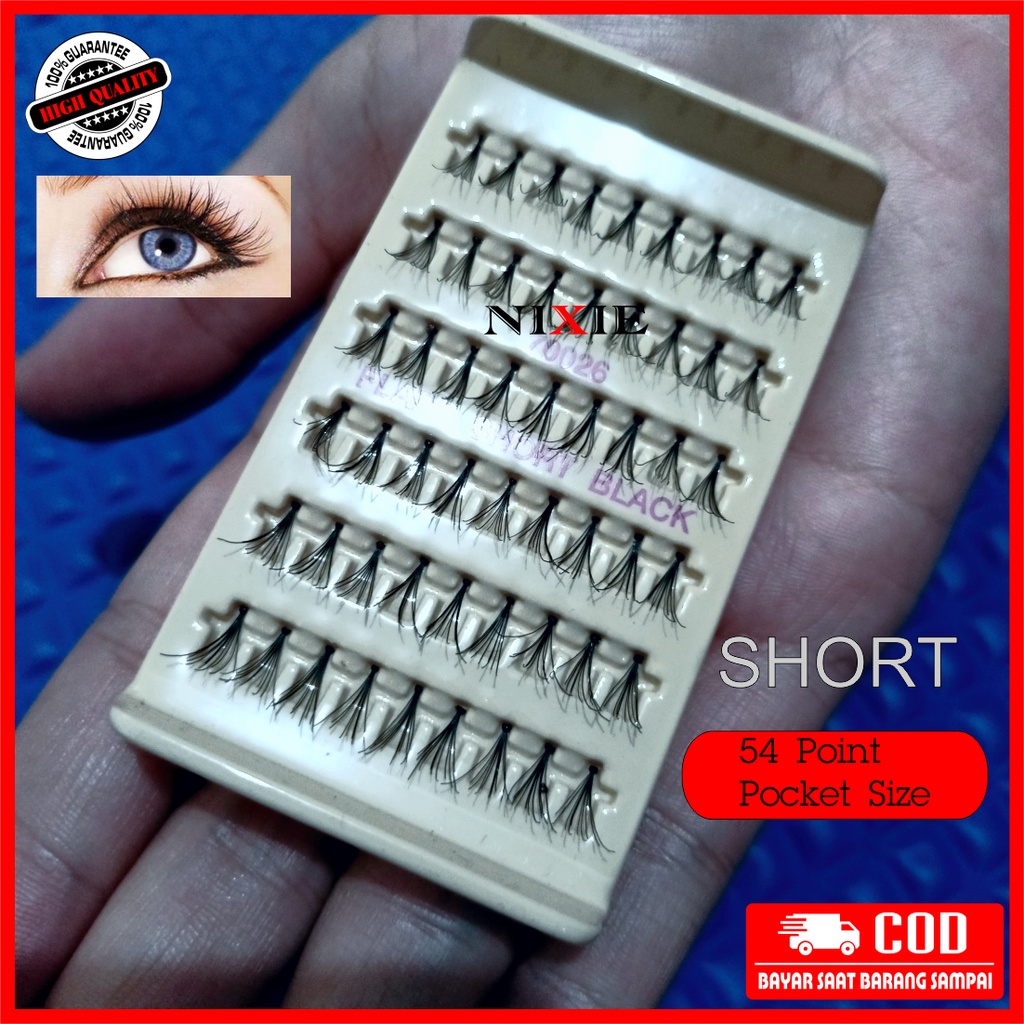 Bulu Mata Eyelash Extension 54 Point Pocket Size Kualitas Export