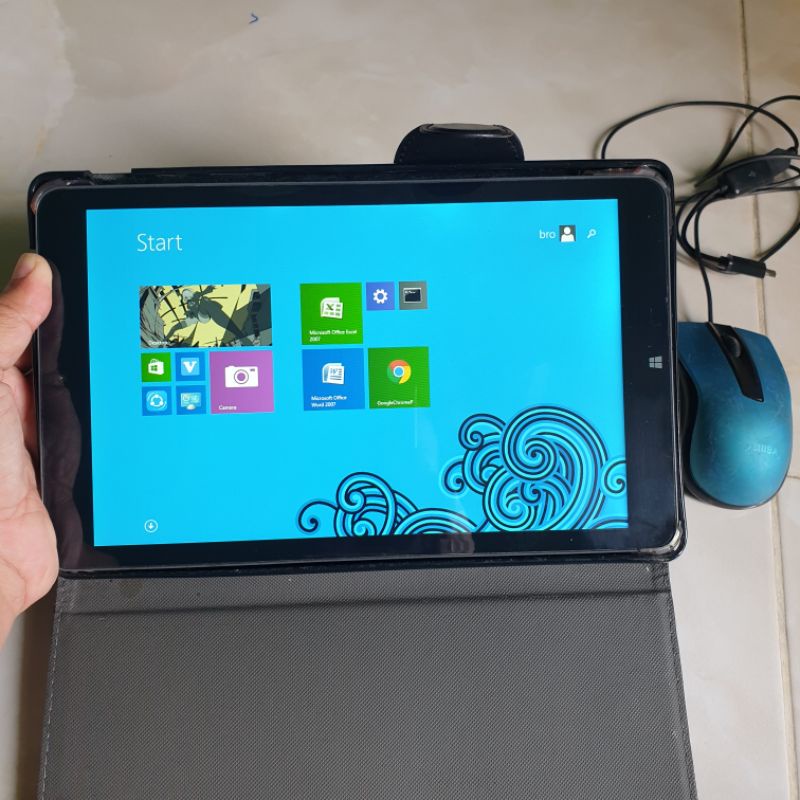 Advan Vanbook W100 Komputer Tablet Advan Vandroid normal siap pakai