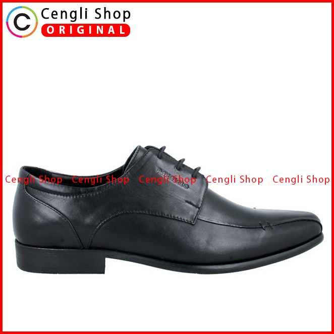 SEPATU FORMAL KULIT PAKALOLO PRIA ORIGINAL PANTOFEL ASLI HITAM PB25