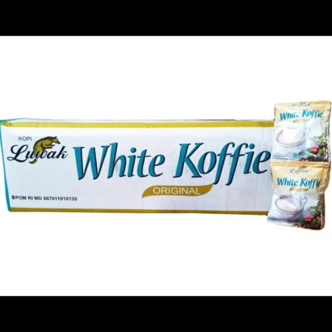 

Luwak White Koffie Original 1 Dus Isi 20 Renceng / Kopi Luwak Saset