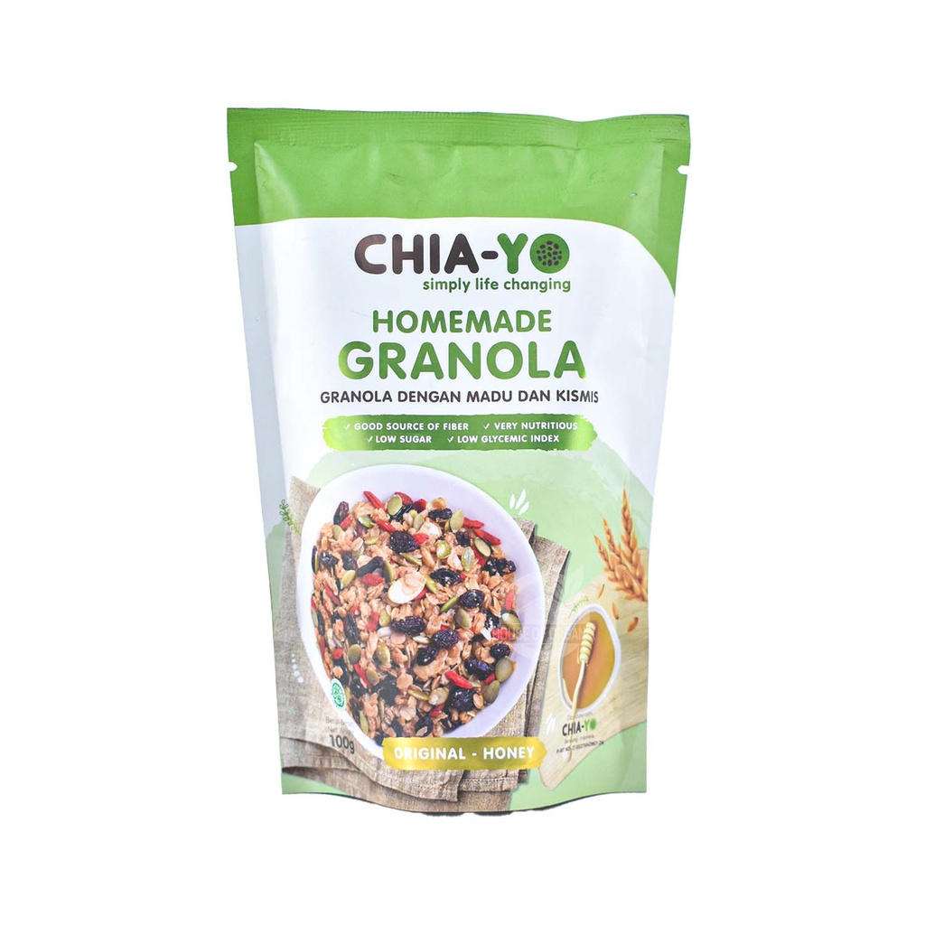 Chia - Yo Homemade Granola Original Honey