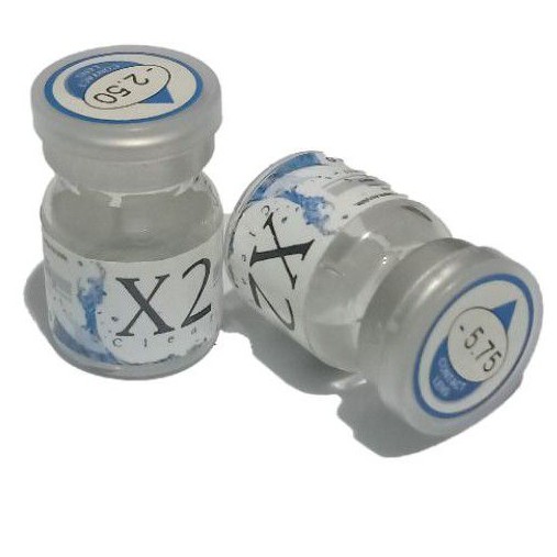Softlens minus X2 clear  -  Softlens minus x2 clear  HARGA 1 PASANG (2 BOTOL)