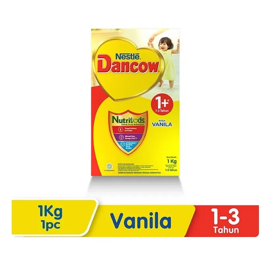 Susu Dancow 1+ 3+ 5+ berat 1kg