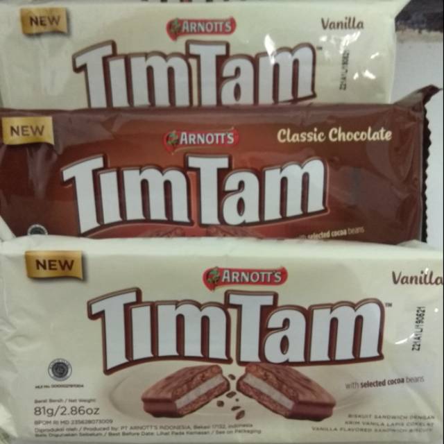 TIM TAM 81gr  (dpt 2pcs)