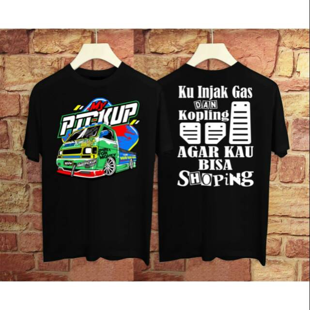 BAJU TSHIRT KAOS DISTRO PICKUP DRIVER TRUCK OLENG