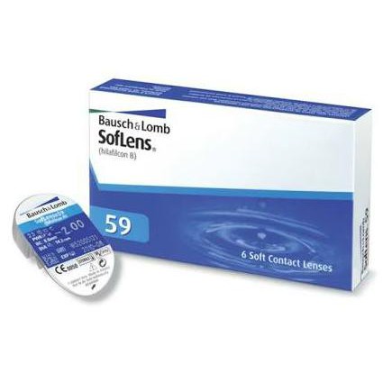 

DISKON! bausch and lomb softlens bening transparan bulanan (monthly) sensitif