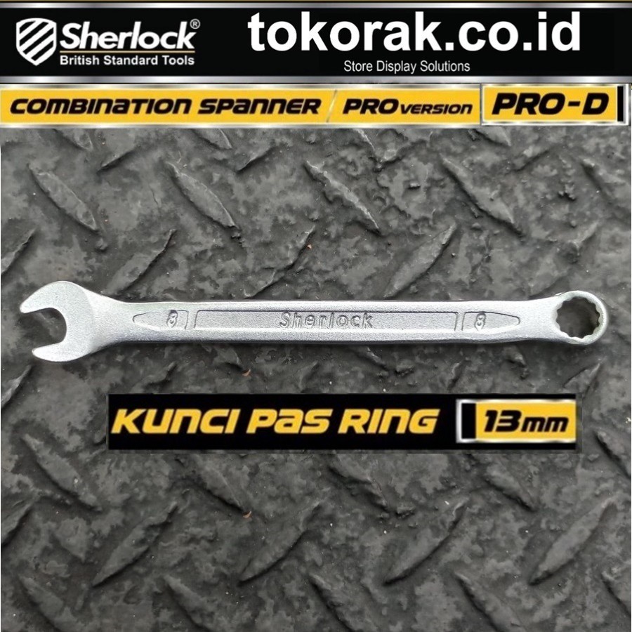 KUNCI RING PAS 13 MM PRO - D SHERLOCK - KUNCI PAS RING