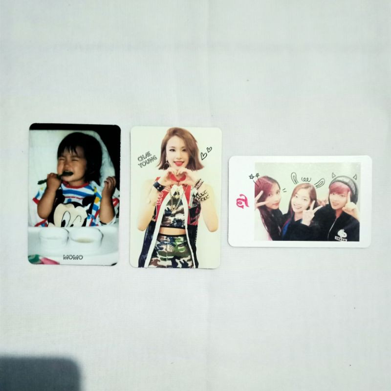 Photocard Twice Album The Story Begins Momo Chaeyoung Dahyun Mina Jeongyeon