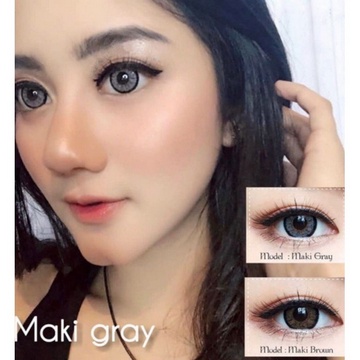 SOFTLENS TOPGEL MAKI BROWN ( MINUS 0.50 S.D -10.00 ) DIAMETER 14.5 MM