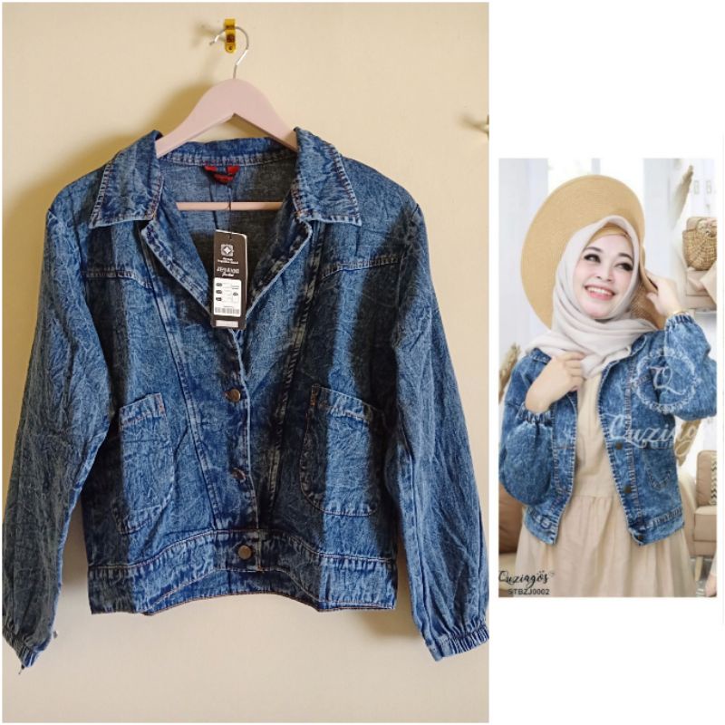 Jaket jeans jevanni