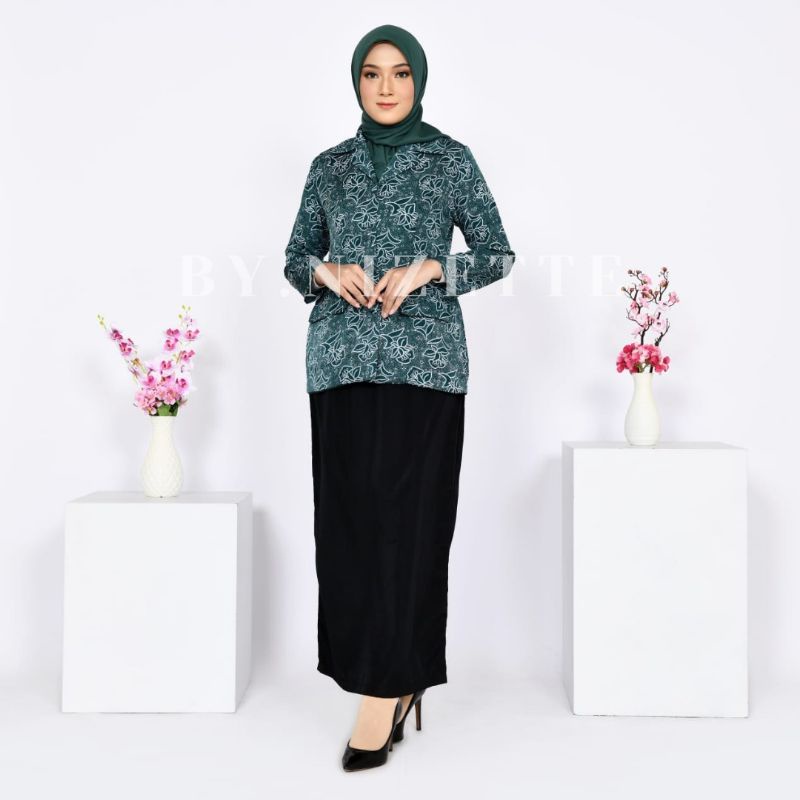 Baju Atasan Seragam PKK batik Nasional Full Furing