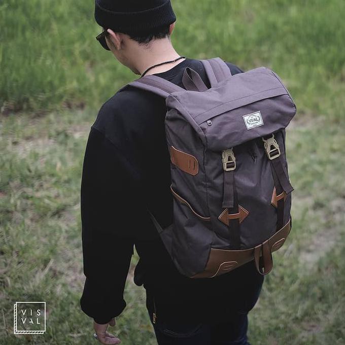 Tas Ransel Backpack Visval Raga Gendong Laptop Pria Wanita Murah Ori