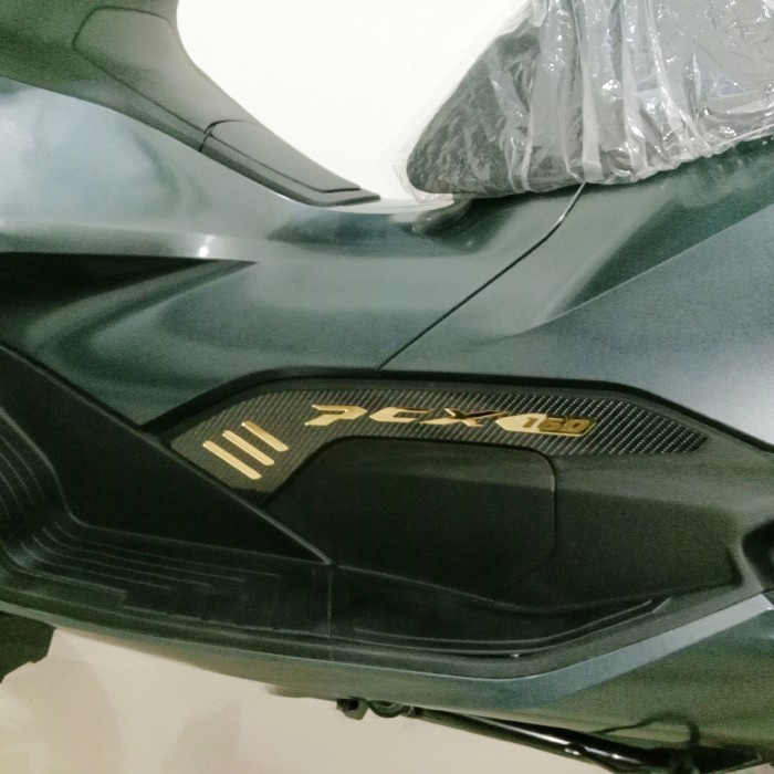 OTOMOTIF AKSESORIS MOTOR NEW PCX 160 - SIDE COVER GARNISH - SIDE PAD - GARNIS SAMPING