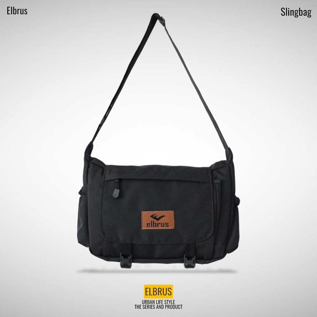 Tas Selempang Pria Elbrus Lexus - Sling Bag Pria dan Wanita Trendy