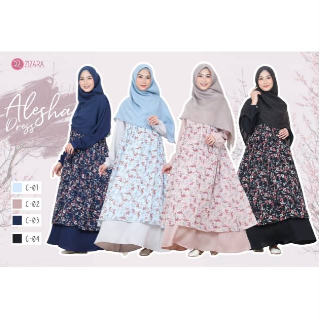 Gamis Zizara - Alesha Dress